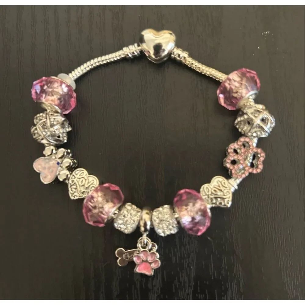 Dog Charm Bracelet